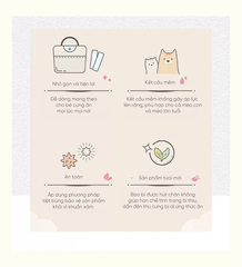 Thịt sấy Gà hấp Tôm Natural Core Mèo