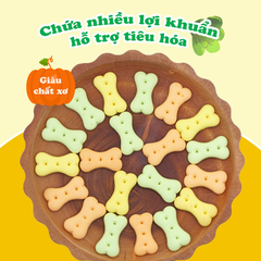 Bánh quy rau củ Doggyman cho chó size nhỏ 160g