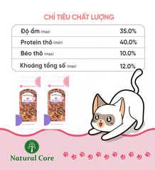 Cá hồi sấy Natural Core Mèo