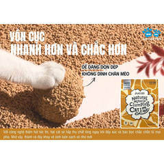 Cát sắn Purcats Natural Miracle Clumping Cat Litter