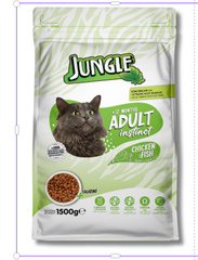 Hạt Jungle Adult Cat Chicken & Fish cho mèo