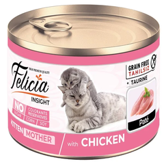 Pate Felicia Lon Mother&Kitten 200g cho mèo