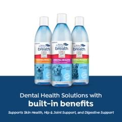 Certified Wellness Collection Dental Health Fresh Breath Tropiclean - Nước vệ sinh răng miệng cho Chó Tropiclean