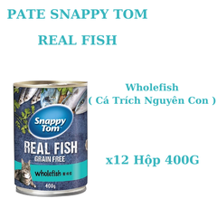400gr - Pate Snappy Tom dạng lon cho Mèo