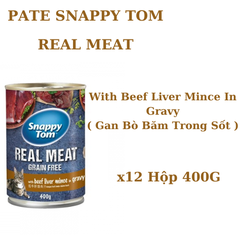400gr - Pate Snappy Tom dạng lon cho Mèo