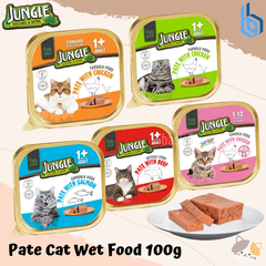 Lon 100gr - Pate Jungle cho Mèo