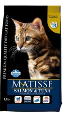Hạt Indoor Farmina Matisse cho Mèo trưởng thành Tuna Salmon , Chicken Rice