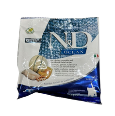 KITTEN Ocean -Cod, Shrimp, Pumpkin And Cantaloupe Melon | Hạt Farmina N&D Cá Tuyết, Tôm, Bí Ngô Và Dưa Đỏ cho Mèo Con