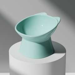 Bát nhựa chống gù pastel cho Chó Mèo