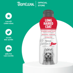Sữa tắm Tropiclean Perfect Fur cho Chó