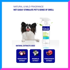 Xịt khử mùi kháng khuẩn Cature Odor Remover cho Chó Mèo chai 470ml
