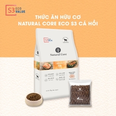 Hạt S1 S2 S3 cho Chó Natural Core - Hạt Natural Core hữu cơ đủ dòng S1 S2 S3 cho Chó - Thức ăn cho chó Đa đạm thành phần Cá hồi, Thịt Cừu
