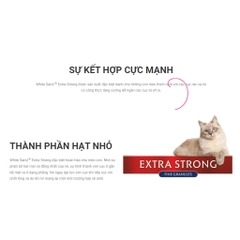 6L|5.1kg - Hộp White Sand Cát vệ sinh Mèo