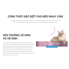 6L|5.1kg - Hộp White Sand Cát vệ sinh Mèo