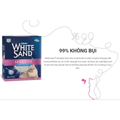 6L|5.1kg - Hộp White Sand Cát vệ sinh Mèo