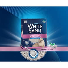 6L|5.1kg - Hộp White Sand Cát vệ sinh Mèo