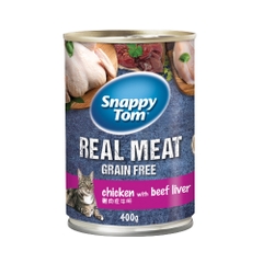 400gr - Pate Snappy Tom dạng lon cho Mèo
