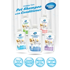 500ml - Sữa tắm kết hợp xả Snappy Tom cho Chó Mèo