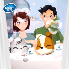 500ml - Sữa tắm kết hợp xả Snappy Tom cho Chó Mèo