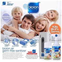 250ml - Bình Xịt Khử Mùi Sạch Khuẩn Bioion Deo-Sanitizer