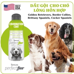 Sữa tắm Tropiclean Perfect Fur cho Chó