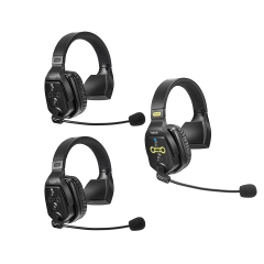WiTalk WT3S - Full-Duplex Wireless Intercom Headset System