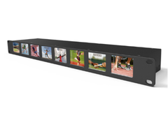 RM-0208S 8×2 inch 1RU rackmount monitor