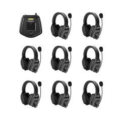 WiTalk WT9D - Full-Duplex Wireless Intercom Headset System