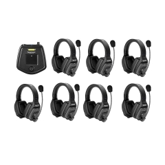 WiTalk WT8D - Full-Duplex Wireless Intercom Headset System