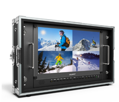 BM150-4KS 15.6" Carry-on/Rackable 4K Broadcast Director Monitor with SDI, HDMI, VGA & DVI inputs