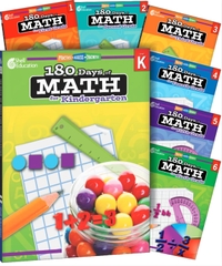 180 days of math - 7 quyển (Level K-6)