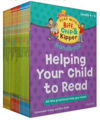 Oxford reading tree - Biff, Chip & Kipper Level 4->6 (Sách nhập) - 25 quyển + File Mp3