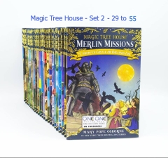 Magic tree house Phần 2 (Sách nhập) - 27 quyển tập 29-55 + File Mp3