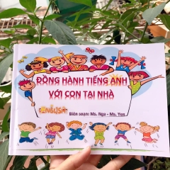 Đồng hành tiếng anh cùng con tại nhà + File Mp3