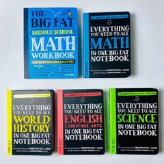 Everything You Need To Ace Math In One Big Fat Notebook (Sách nhập) - 5 quyển mới nhất