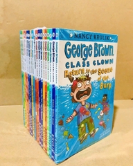 G𝐄𝐎𝐑𝐆𝐄 𝐁𝐑𝐎𝐖𝐍 𝐂𝐋𝐀𝐒𝐒 𝐂𝐋𝐎𝐖𝐍 - 𝟏𝟗 𝐓𝐀̣̂𝐏 George Brown, Class Clown là một bộ truyện hài hước và đầy thú vị dành cho thiếu nhi, được viết bởi Nancy Krulik. Câu chuyện xoay quanh nhân vật chính George Brown, một cậu bé với tính cách vui nhộn và những tình huống dở khóc dở cười ở trường học.