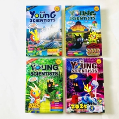 The young scientists 2025 -  4 Boxset tạp chí khoa học tiếng Anh theo chuẩn Singapore MOE (Level 1–4)