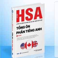 HSA - ĐGNL ĐHQG Hà Nội - Tổng Ôn Phần Tiếng Anh
