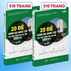 20 đề Luyện thi Đánh giá năng lực theo cấu trúc đề của Đại học Quốc gia Hà Nội - Tập 1