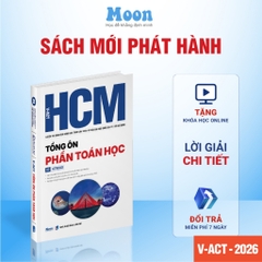 HCM - VACT Luyện thi Đánh giá năng lực theo cấu trúc đề của Đại học Quốc gia TP. Hồ Chí Minh - Tổng ôn phần Toán học