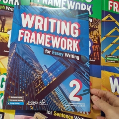 Writing Frame Work (Sách nhập) -  3 level tổng 18 quyển