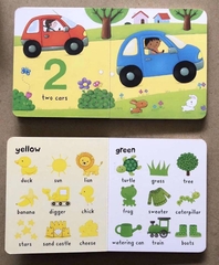 Usborne very first words (Sách nhập) - 10 quyển bìa cứng + File Mp3