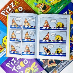 🎉 PIZZA & TACO – Bộ truyện cười “ngon mắt, vui miệng”, giúp bé mê đọc tiếng Anh! 🍕🌮