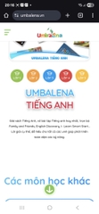 Phần mềm Umbandena – App học “All-in-One” cho học sinh Tiểu học - Gói 1 năm