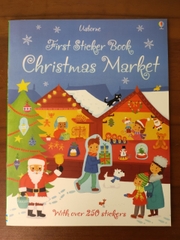 Sách Dính Dán - Usbonre Sticker Book - Christmas Market