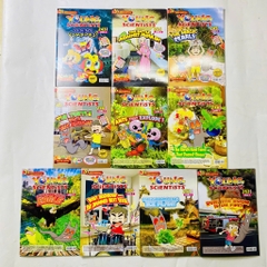The young scientists 2025 -  4 Boxset tạp chí khoa học tiếng Anh theo chuẩn Singapore MOE (Level 1–4)