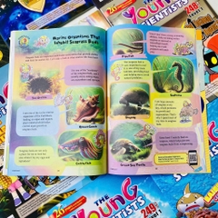 The young scientists 2025 -  4 Boxset tạp chí khoa học tiếng Anh theo chuẩn Singapore MOE (Level 1–4)
