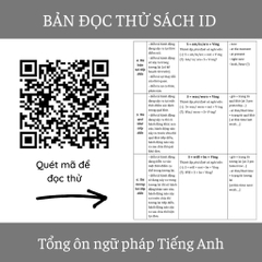 Tổng ôn Ngữ pháp Tiếng Anh
