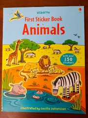 Sách Dính Dán - Usbonre Sticker Book - Animals