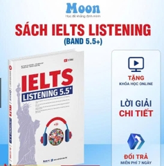 Sách Luyện thi IELTS Listening 5.5+